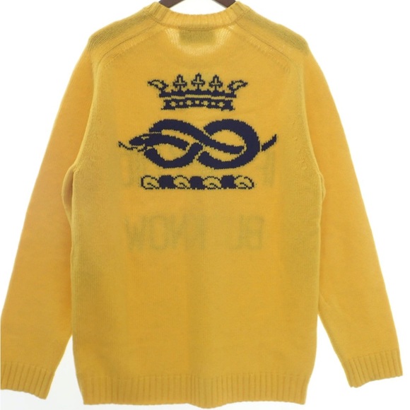 Gucci Men's "If They Did But Know" Sweater Sz M - Picture 8 of 9